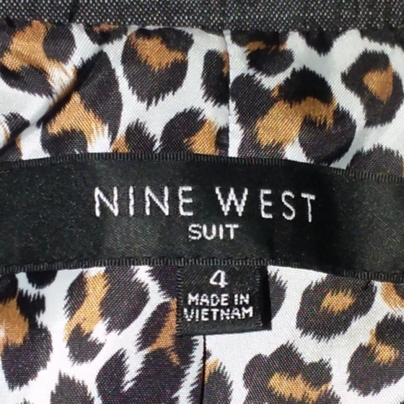 Nine West 2 Piece Black Suit - Picture 4 of 8